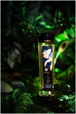 Shunga Масло для массажа Seduction Midnight flower, натуральное, возбуждающее, с цветочным ароматом