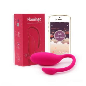 Тренажер Кегеля Magic Motion FLAMINGO, силикон, розовый, 12 см