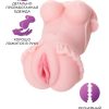 МАСТУРБАТОР РЕАЛИСТИЧНЫЙ TOYFA JUICY PUSSY LITTLE FLOWER, TPE, ТЕЛЕСНЫЙ, 11,5 СМ
