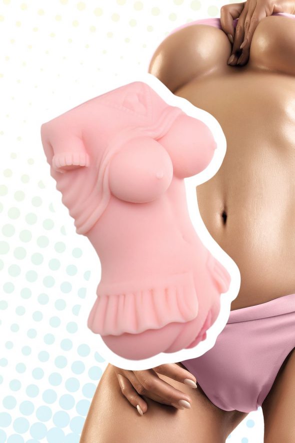 МАСТУРБАТОР РЕАЛИСТИЧНЫЙ TOYFA JUICY PUSSY LITTLE FLOWER, TPE, ТЕЛЕСНЫЙ, 11,5 СМ