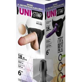 Пояс Uni Strap 6", универсальный с 2 насадками