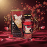 Массажное масло с афродизиаком Shunga 100 мл Игристое клубничное вино — съедобный разогрев! — изображение 4