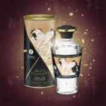 Массажное масло с афродизиаком Shunga 100 мл Aphrodisiac Warming Oil Vanilla Fetish — ванильный разогрев!, 100 мл. — изображение 5