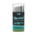 Intt Vibration Gin-Tonic - интимный гель с эффектом вибрации, 15 мл — изображение 2