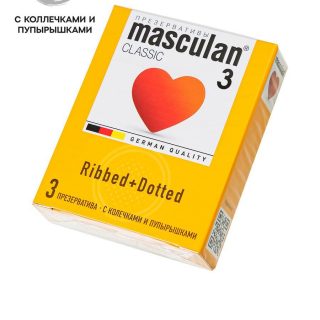 MASCULAN Ribbed and Dotted