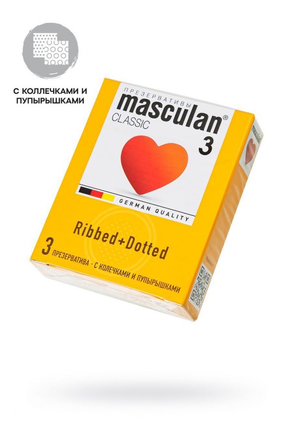 MASCULAN Ribbed and Dotted