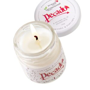 Массажная свеча Pecado BDSM, Caramel & Popcorn 35мл