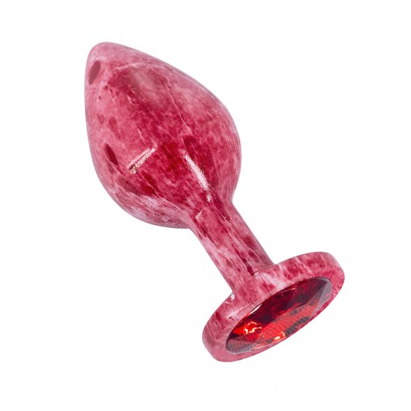 Эмалированная пробка с кристаллом Enamel Red Crystal, 2,8 см