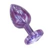 Эмалированная пробка с кристаллом Enamel Violet Crystal, 2,8 см