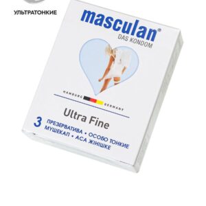 Презервативы MASCULAN Ultra Fine Особо тонкие 3 шт.