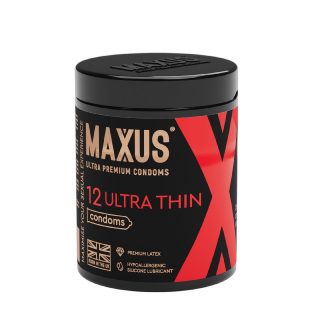 ПРЕЗЕРВАТИВЫ MAXUS ULTRA THIN № 12 X-EDITION