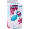 Анальная пробка Emotions Cutie Turquoise Pink crystall 2.7 см