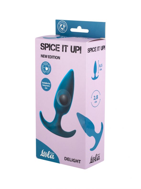 Пробка со смещенным центром тяжести Spice it up Delight Aquamarine