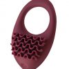Эрекционное кольцо Pure Passion Stellar Wine Red с вибрацией, 20 режимов