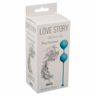 Вагинальные шарики The Firebird Blue от Lola Games Love Story, D 3,4 см